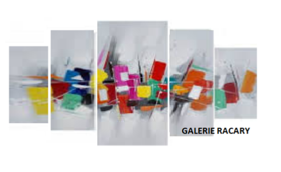 Tableau peinture Abstrait Multicolore artiste EJRAC